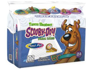 Tapete Higiênico Scooby-Doo com 24